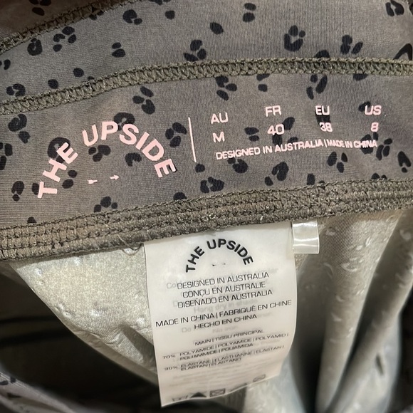 The Upside Teeny Leopard Midi Pant 8 - Picture 12 of 14